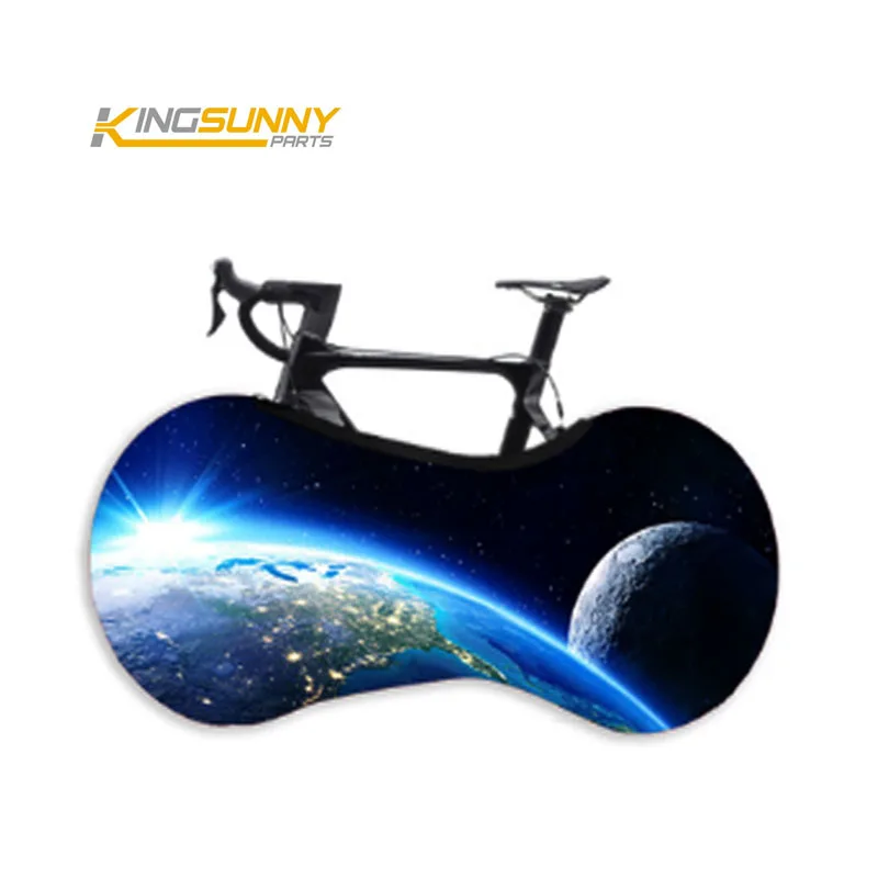 Ebike Beautiful Cover Semi-covering Elastic Tire Package Anti-dust Scratch-Proof Indoor Custom Mountain Bike Bicycle Wheel Cover