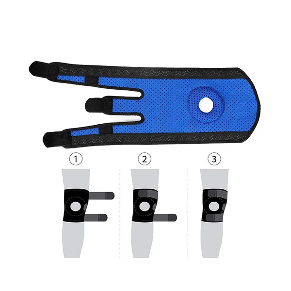 
New Design Magnetic Stretch wrestling knee pad 