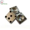 4 axis cnc milling processing square galvanized metal post base plate for fence post