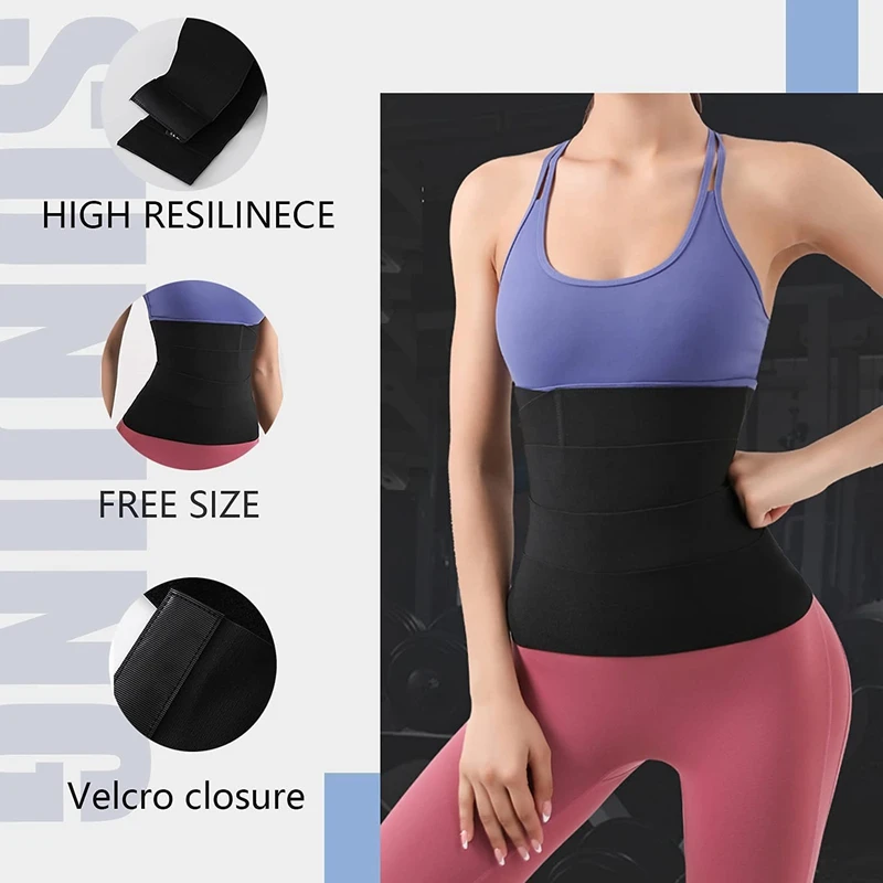 

High Quality Slimming Compression Tummy Waist Trainer Private Label Corset Girdle Latex Bandage Postpartum Belly Belt Wrap