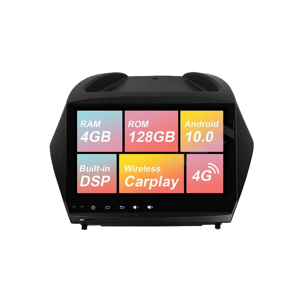 

2.5D 9 inch screen Android10 carplay dsp Car gps Navigation Radio For Hyundai iX35 2010-2013 Car multimedia video Player