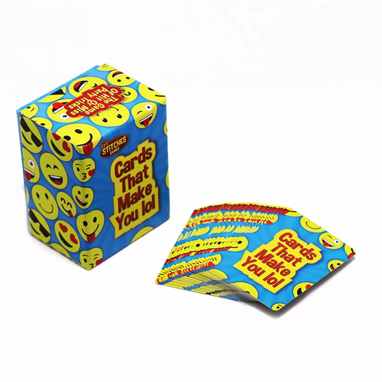 

Professional Cheap Custom Card Game Printing Double Side Standard Size Card Game Playing, Color (cmyk)