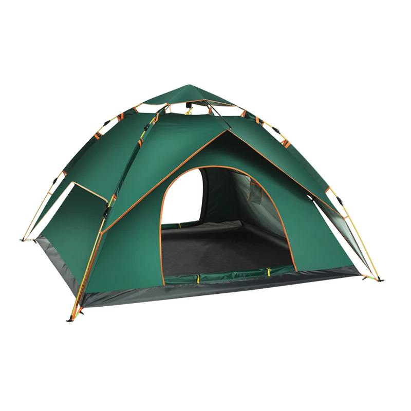 

Outdoor camping tent 2-4 persons automatic tent spring type quick opening sunscreen camping tent