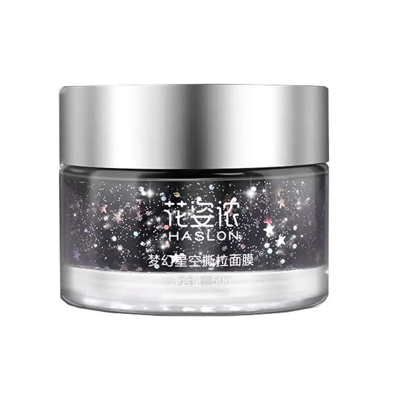 

Deep Clean Blackhead Remove Moisturizing Glitter Peel Off Facial Mask