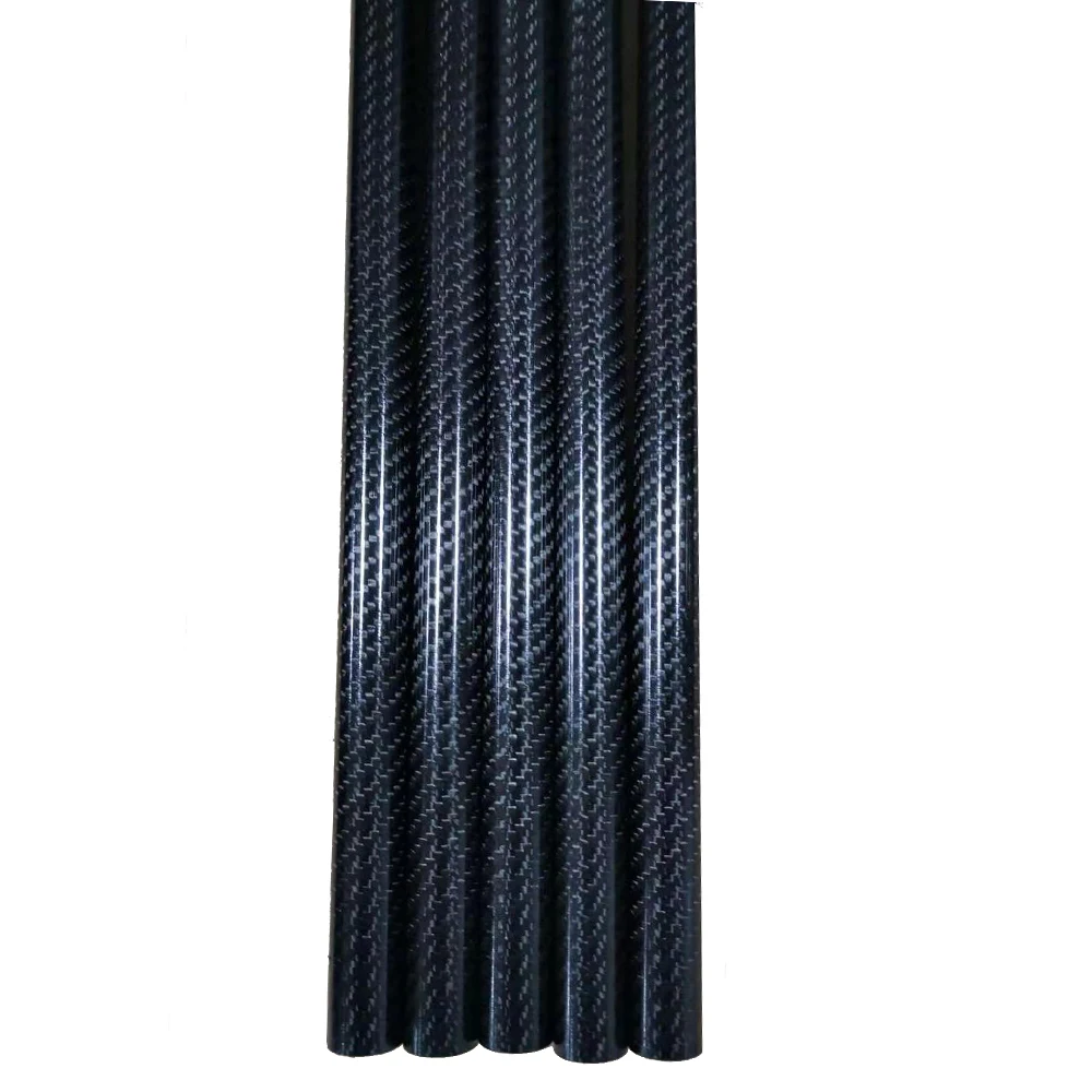 3K Twill glossy tube