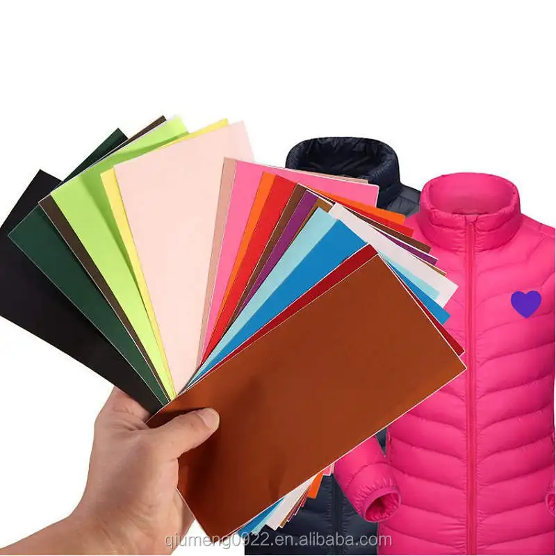 self-adhesive cloth sticker patches down jacket