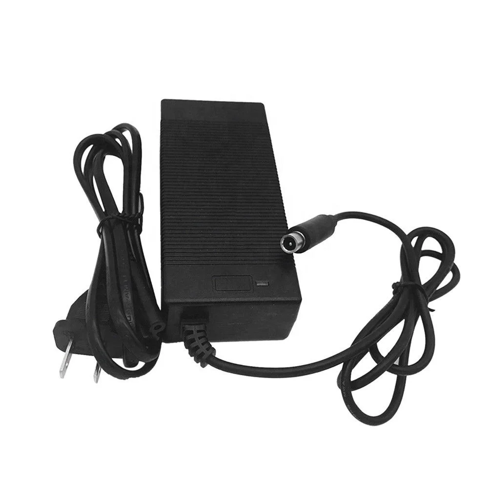 

42V2A Li-ion Battery Charger for xiaomi m365 bird lime scooter bike, Black