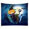 Decorative Tapestry Halloween Trick Treat Horror Ghost Wall Hanging Home Decor