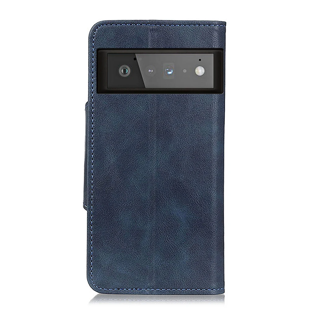 

Copper button sheep pattern PU Leather Flip Wallet Case For Google PIXEL 6 PRO With Stand Card Slots, As pictures