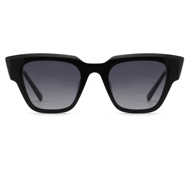 

2022 Newest High Quality Fashion Custom Logo Women UV400 Bevel Acetate Polarized Sunglasses
