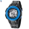 Sports electronic wristwatch men luminous waterproof clock fashion trend handsome