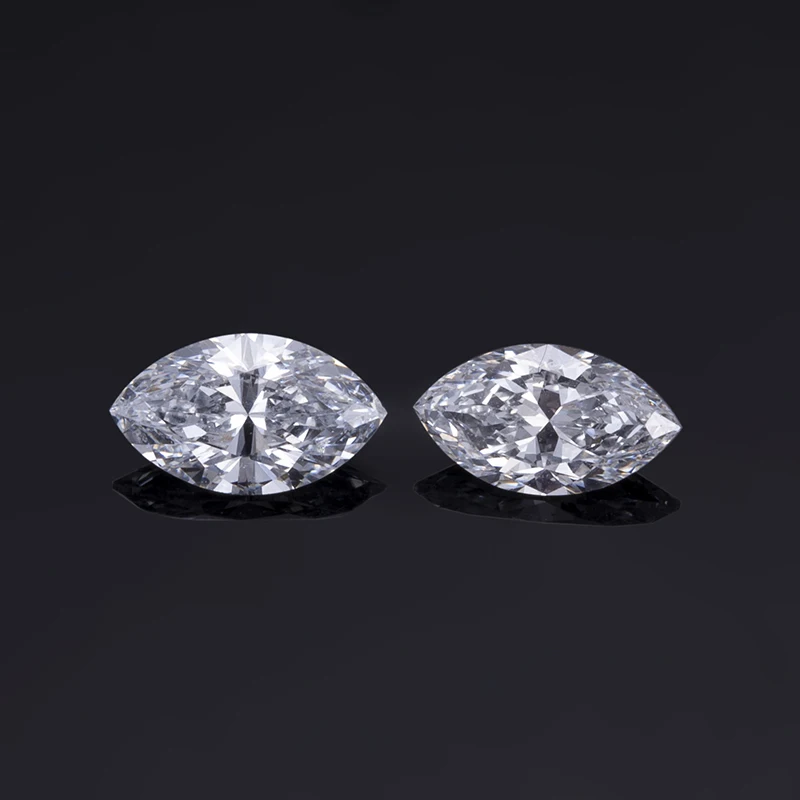 Messi Gems Melee Size DEF VS Marquise Cut 1.5x3-3x6.5mm Lab Grown Diamond