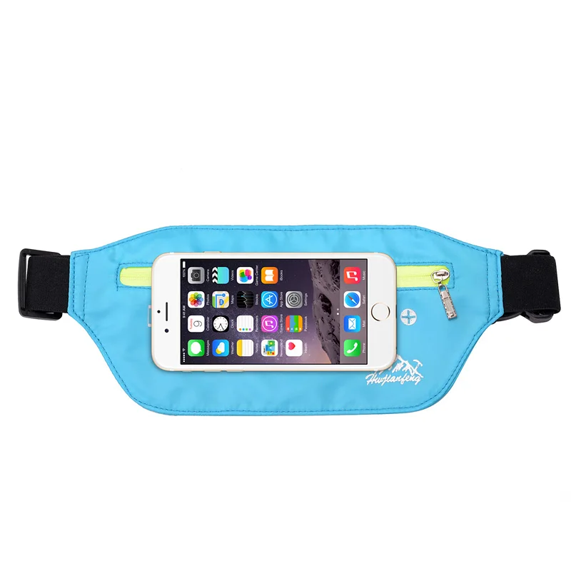 

Fanny Pack Sport Waist bag Hip Pack for Phone Travel Sports, Black/orange/gray/green/pink/blue