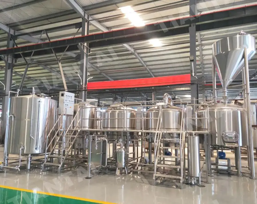 
15 HL Stainless steel micro 1500L beer machinery beer production line 