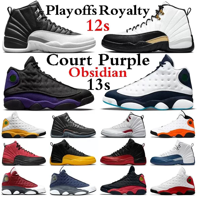 

2022 Jumpman 12s Men Basketball Shoes js12 Royalty Playoffs Court Purple Obsidian Chicago Starfish Mens Trainers Sports Sneakers