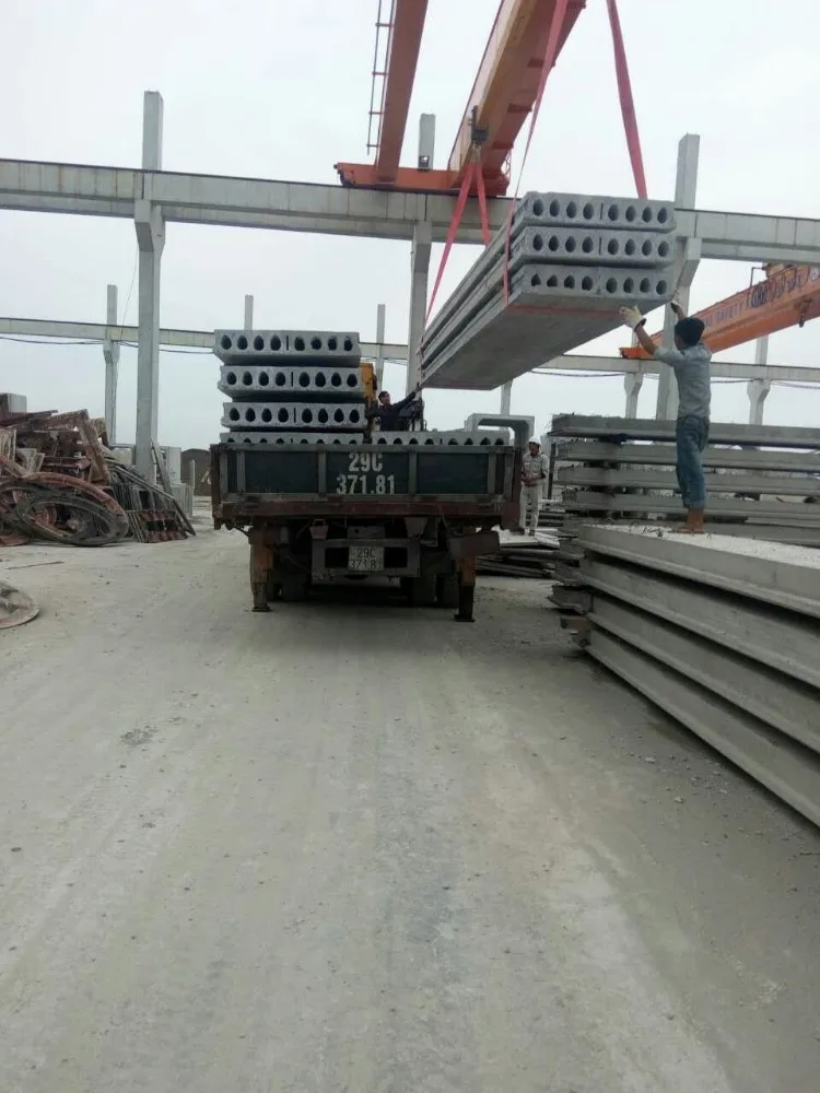 
multi-functional concrete slab forming machine for steel wire reinforcements core slab 