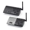 eMACROS Real-time Two-Way Conversation Portable Wireless Intercom System 1000 feet Long Range DECT.6.0 Paired Intercom System