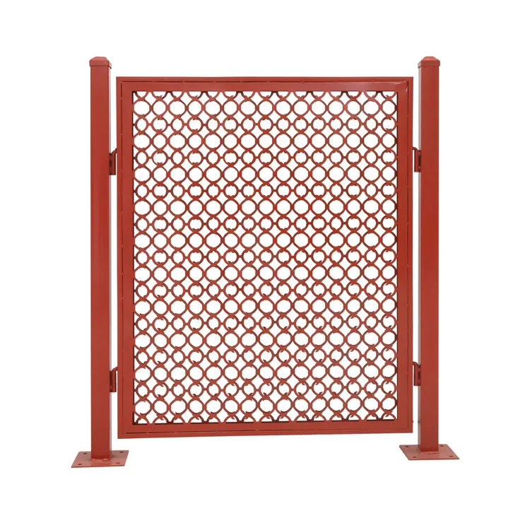 

Custom Laser Cut Main Gate Design Aluminum Laser Cut Perforated Screen Fence Panel