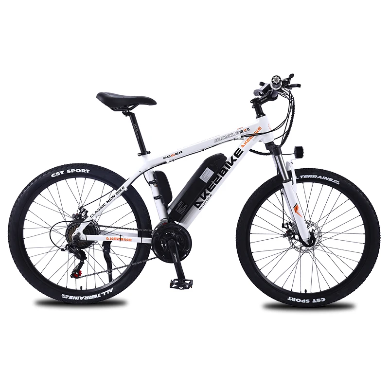 

AKEZ Aluminum alloy electric bike 21 speed electric bicycle for adult 26 inch mountain ebike double disc brake 36v 350w e bike