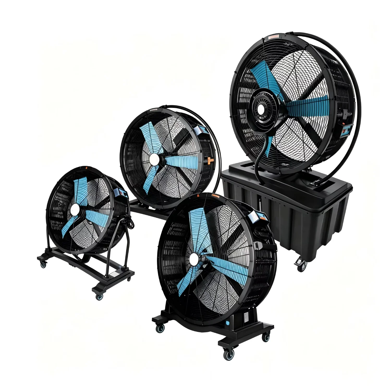 Industrial Misting Cooling Fan, QD-720M, 450W, 3-Speed - detail 6