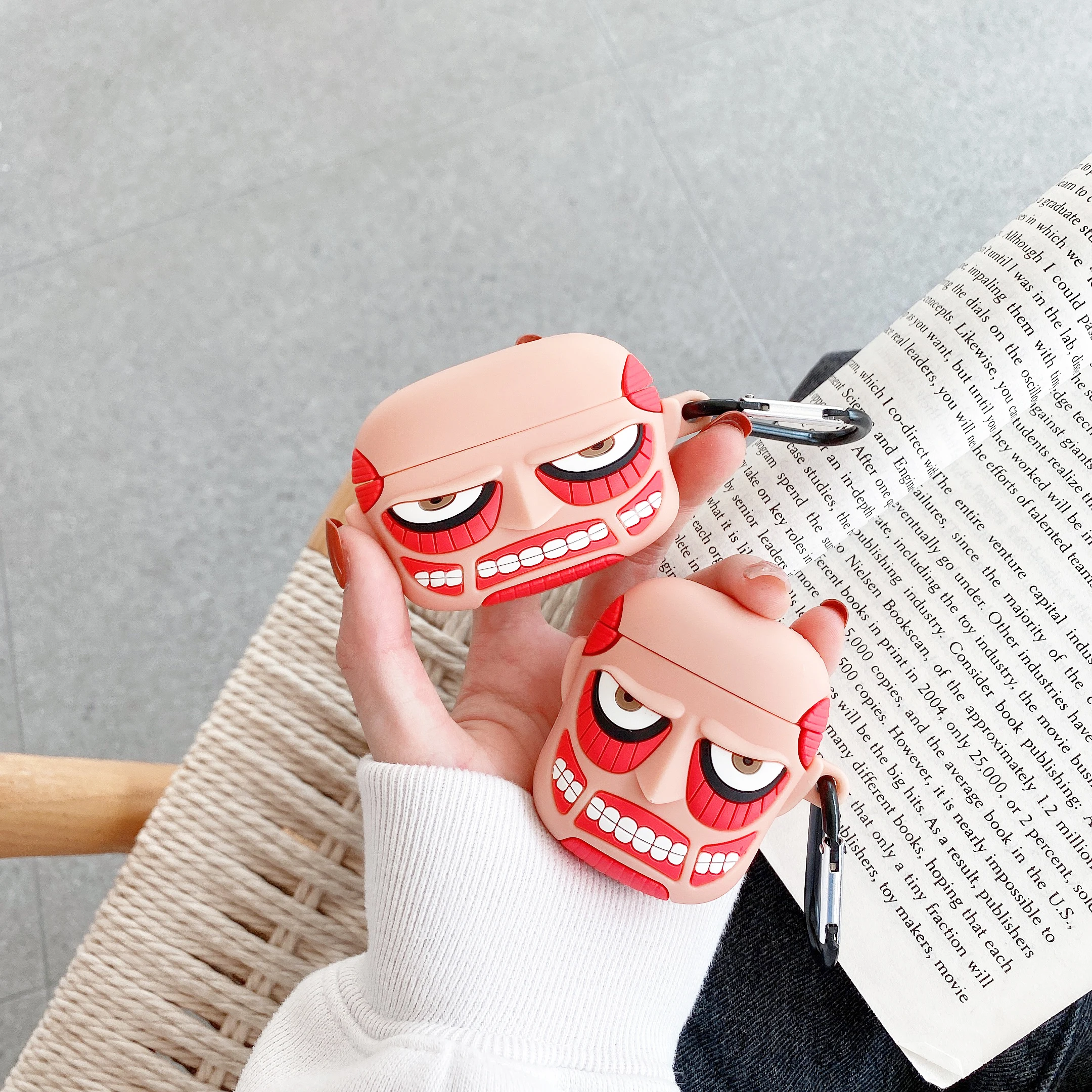 

New Arrival 3D Cute Cartoon Attack Covers For Airpod Regular For Apple Airpods Pro 1 2 3 Cases