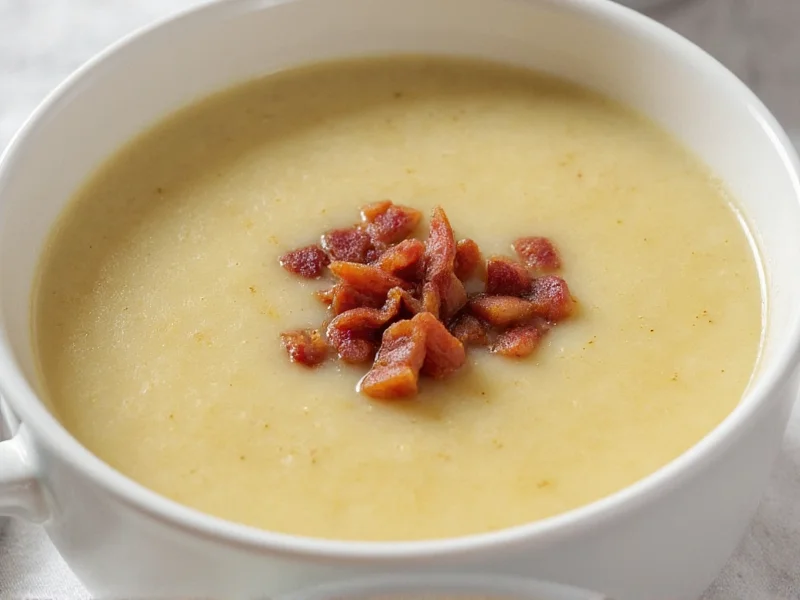 Classic Potato and Bacon Soup Recipe: Creamy & Hearty