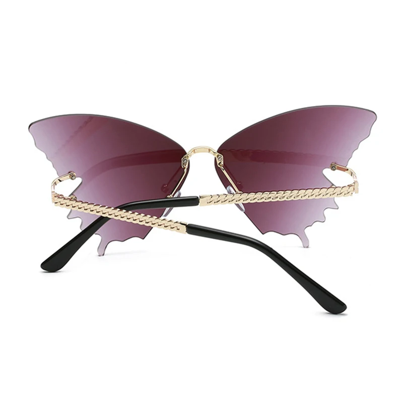 

2021 new shape classic cool personality women sunglasses with butterfly design