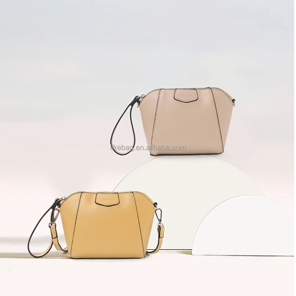 

LIKEBAG fashion simple and versatile PU leather lady shell bag single messenger Hand bag shoulder for women