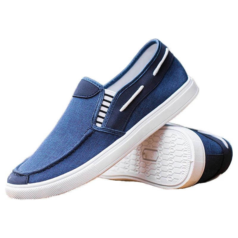 

Comfortable cloth shoes breathable canvas shoes antiskid men's casual shoes