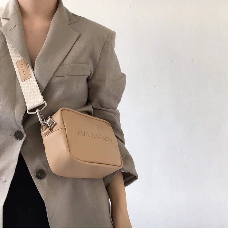 product-Mini Portable Single-shoulder Messenger Bag Female Casual Rectangle Shape Leather Phone Coin-2