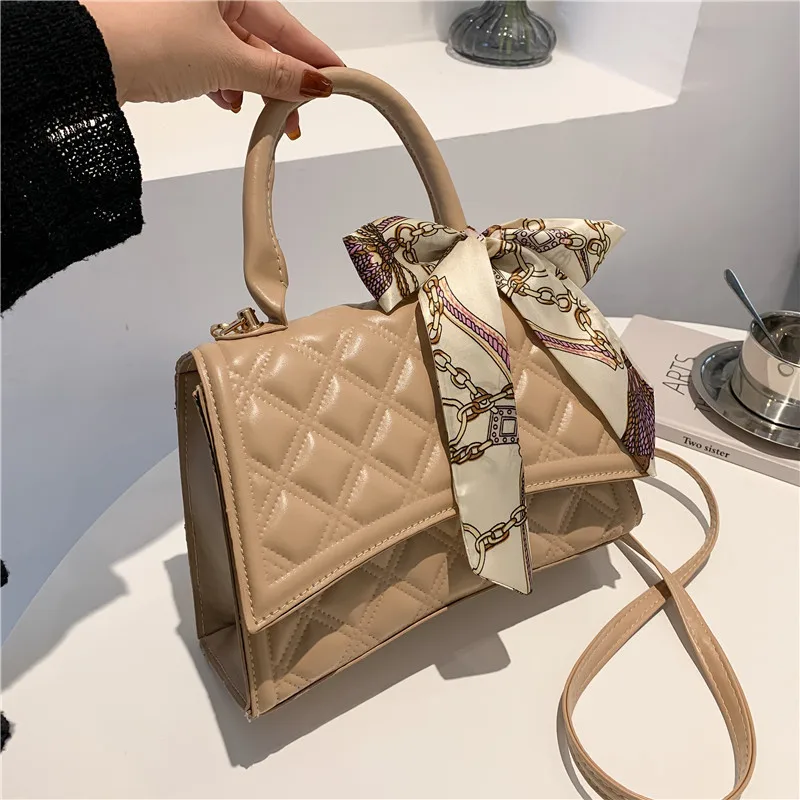 

Fashion Lingge Chain Bag Designer Ladies Leather Handbag Women Bags, Colorful