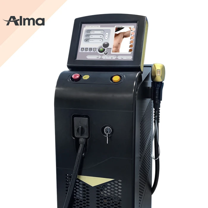 

2022 12 bars Alma Laser Sopran Ice platinum 755 808 1064 Diode Laser Sopran laser diode 808 hair removal machine