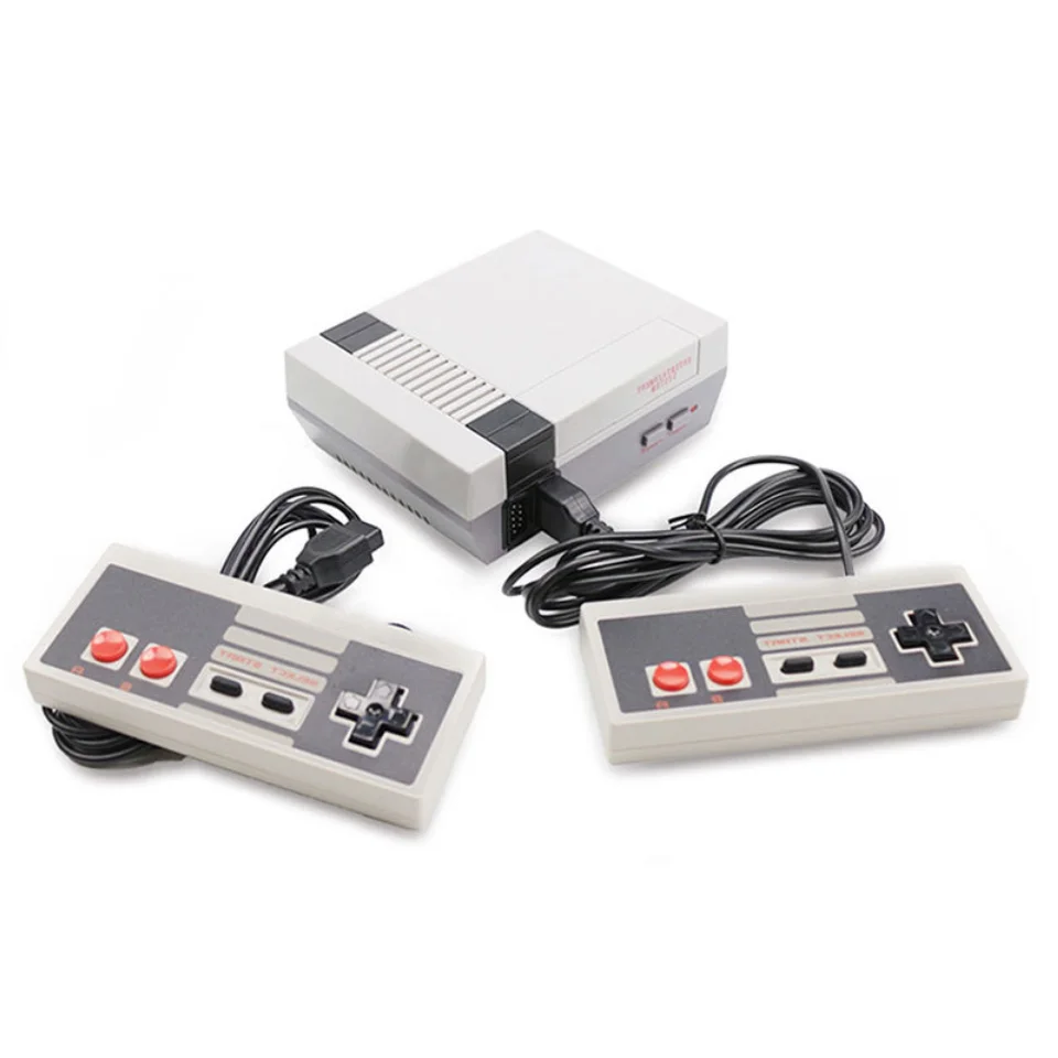 

Classic Mini Retro Gaming with Built in 620 Games and 2 Pack Controllers,8-bit AV and High Output Video Games Consoles, Gray
