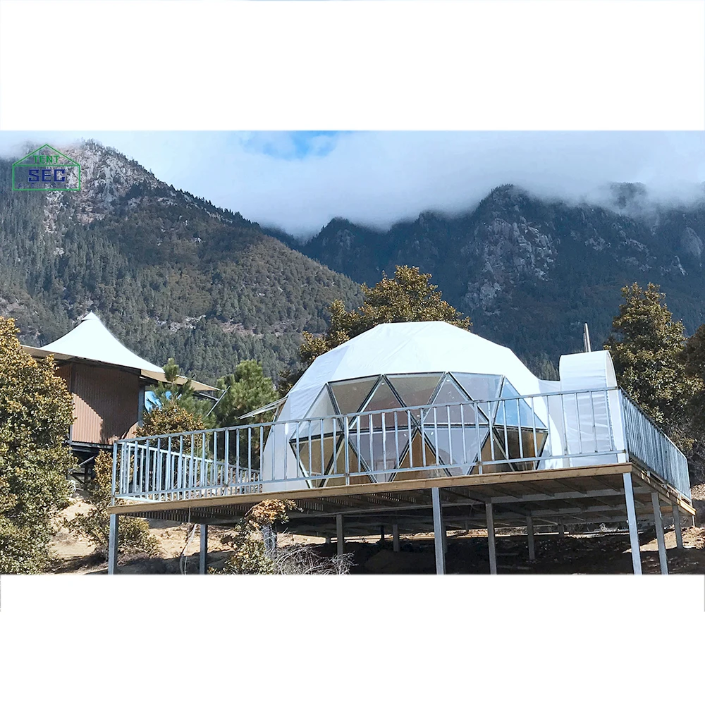 

2021new design canopy dome tent geodesic garden igloo dome tent for events outdoor, Customized color