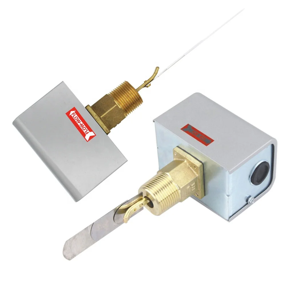 Chiller Water Automatic Liquid Digital Flow Switch Electric Paddle