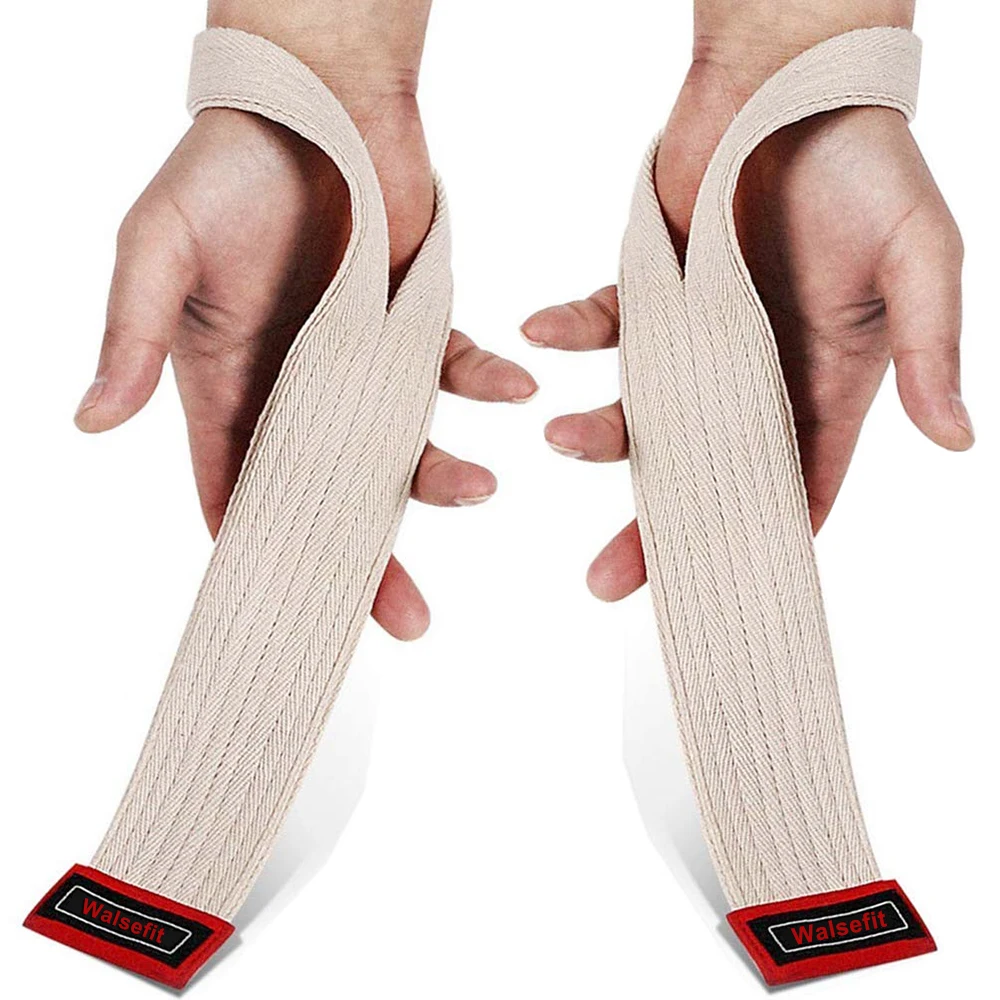 

Customized Barbell Training Weight Lifting Gym Straps, Red, yellow, white