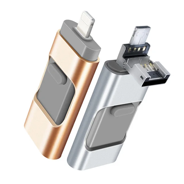 

Latest 3 In 1 OTG Usb Flash Drive For Phone Android Mobile Phones Pc