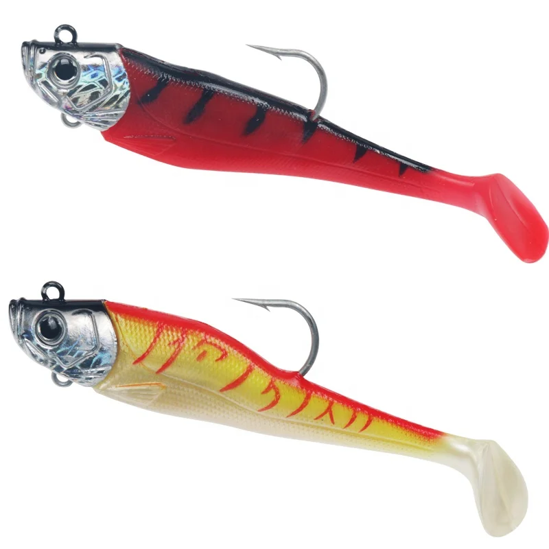 

21cm 230g big size trolling lures large soft lure jig head for tuna deep sea fishing