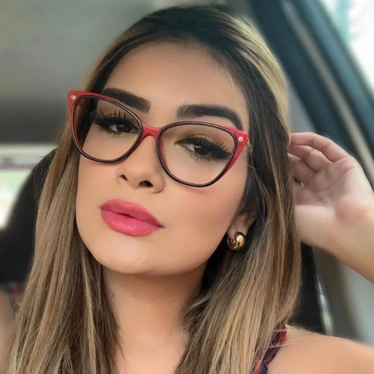 New trendy rivet anti blue light computer glasses unisex cat eye fashion blue light blocking eyeglasses frame, Sliver,black,gold
New trendy rivet anti blue light computer glasses unisex cat eye fashion blue light blocking eyeglasses frame, Sliver,black,gold