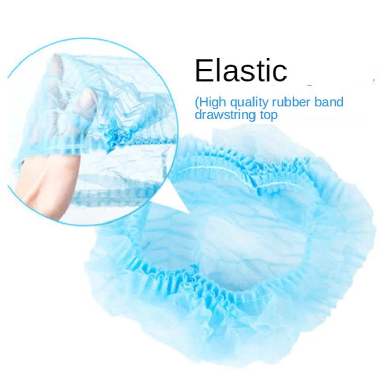 Disposable Nonwoven Hats Dustproof Hair Net Hats Antidust Bouffant