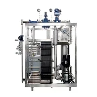 
200 500 1000 5000 Liter UHT Milk Pasteurizer Plate uht sterilizer sterilizing equipment 