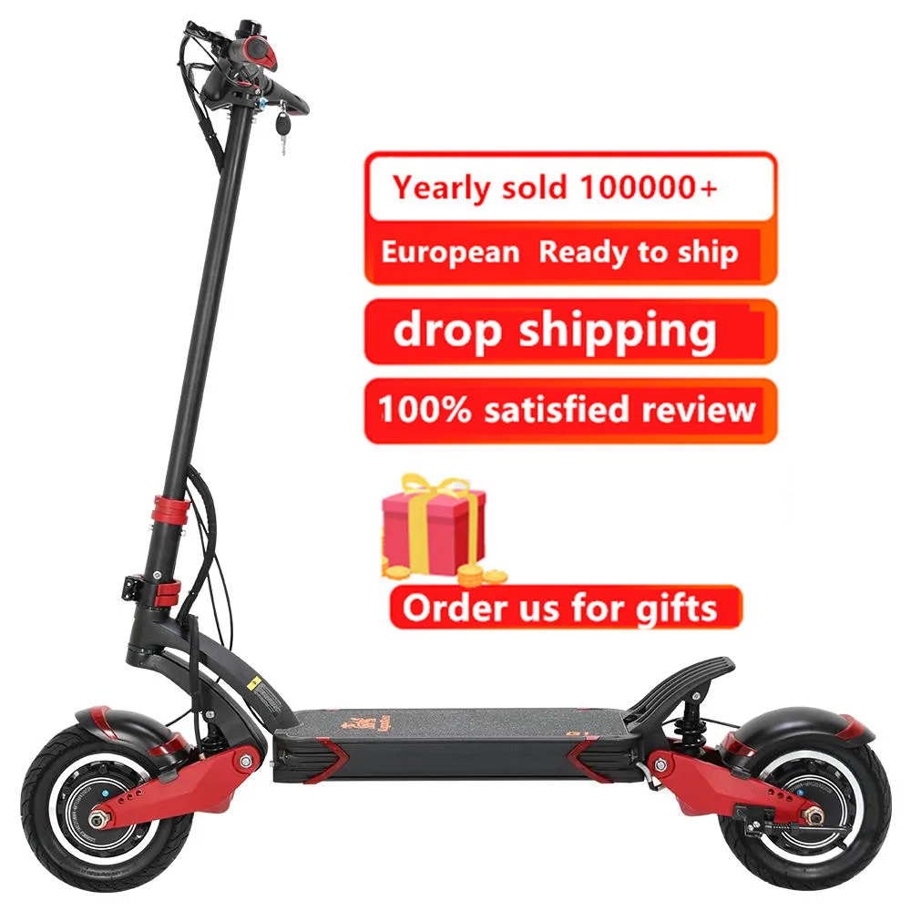 

2022 New design scooter electric adult dual motor foldable powerful 18.2ah 60V 1000w KUGOO G1 fast electric scooter