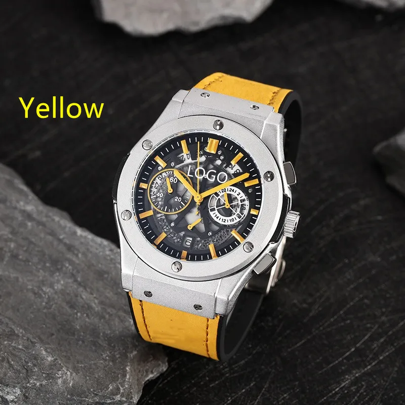 

New Trend Sports full function six pin multifunctional timing quartz men's Watch