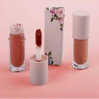 

QUNXIANG nude mini pink lip gloss tube private label wholesale matte lipgloss