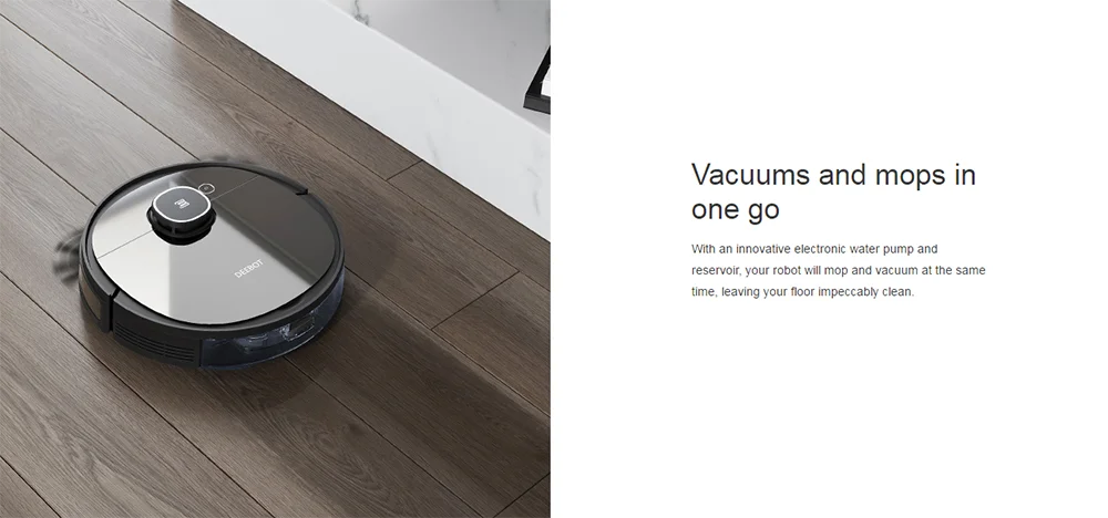 Original Smart Ecovacs DEEBOT OZMO 920 Wifi Remote Control Robotic Vacuum Cleaner