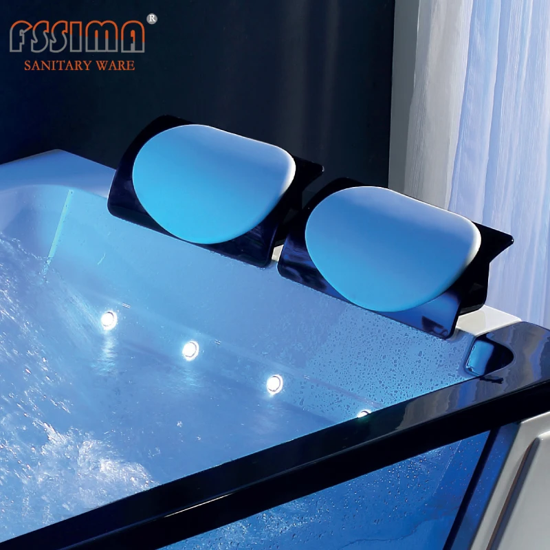 Waterfall Massage Hydromassage Double Whirlpool Bathtub/ Bath Tub
