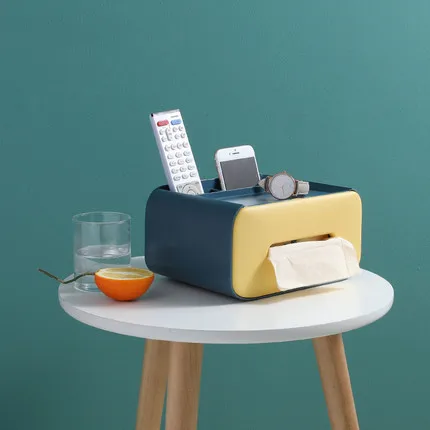 

Nordic Multifunction Tissue Paper Box Table Dispenser Storage Holder Napkin Holder Organizer Home Decor Office Table Accessories, Beige/sky blue/ocean blue/sakura pink