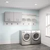 Cheap Laundry Cabinets Design for Washing Machine and Dryer