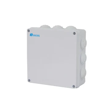

ZCEBOX LWBA 100*100*70 ABS Plastic IP65 cable junction box with cone