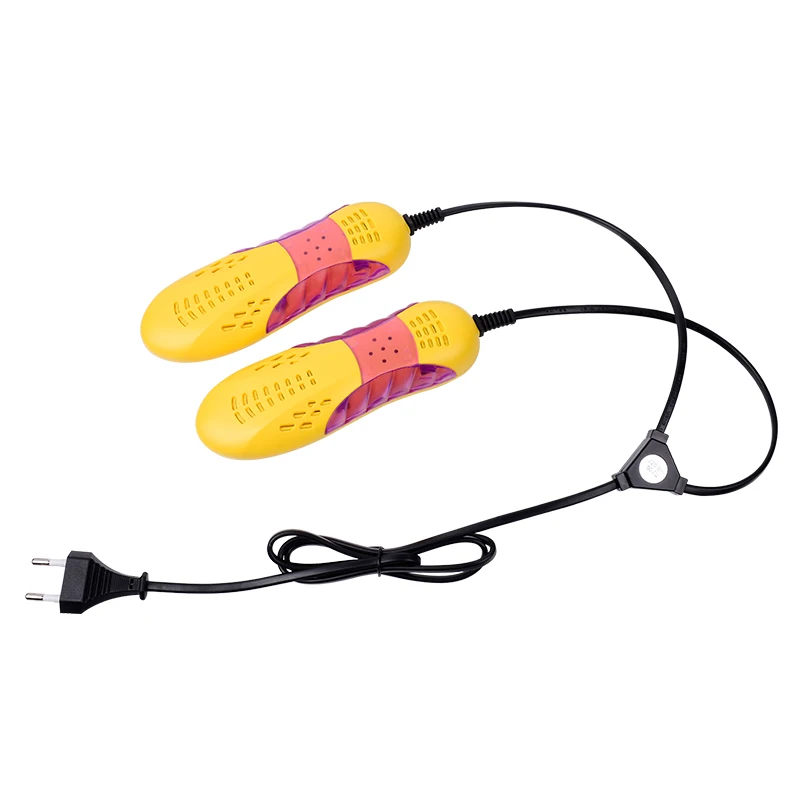 

Amazon Hot Selling 220V 50Hz Shoes Drier Electric UV Sterilization Deodorant shoe fast dryer, Yellow